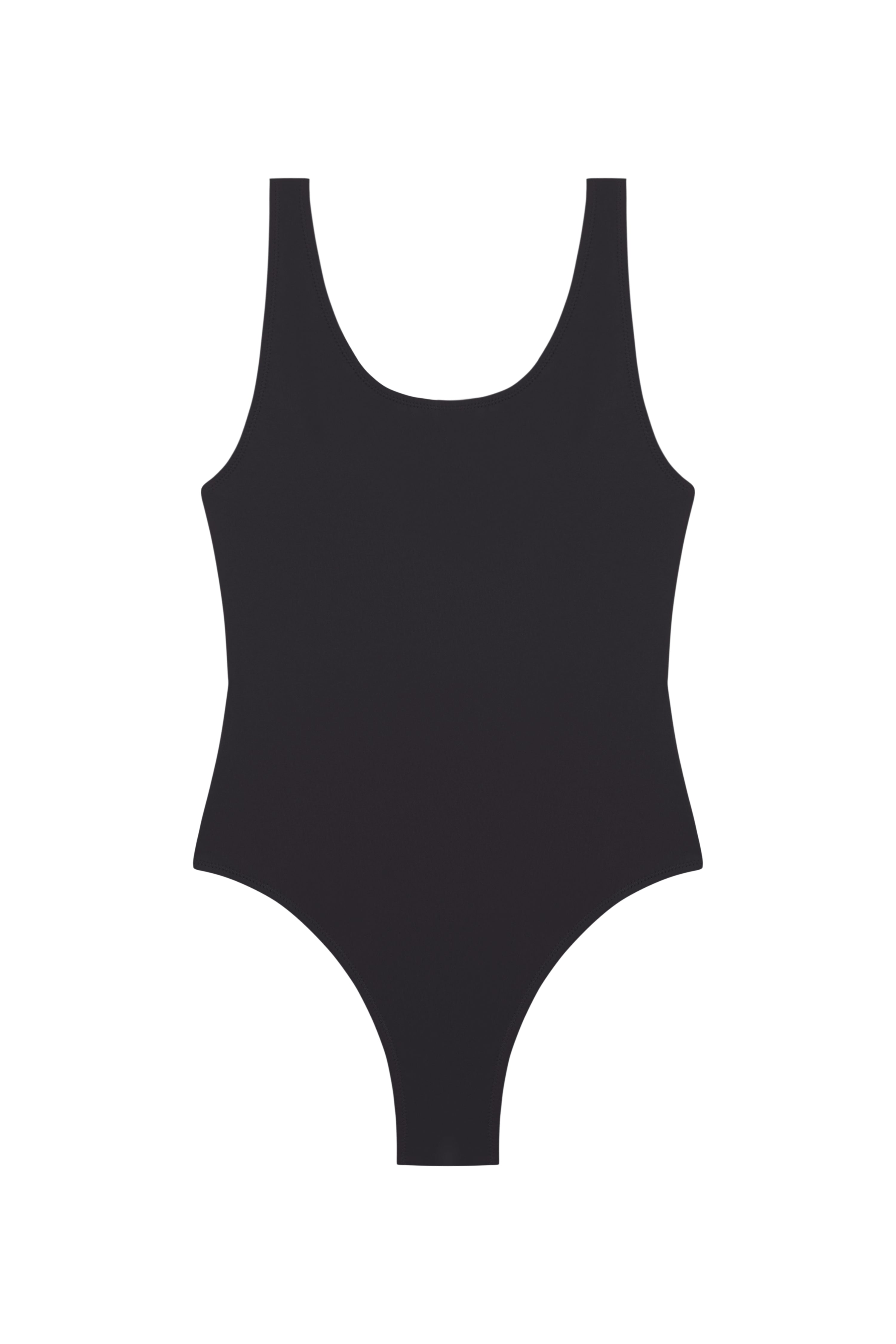 Straight back swimsuit