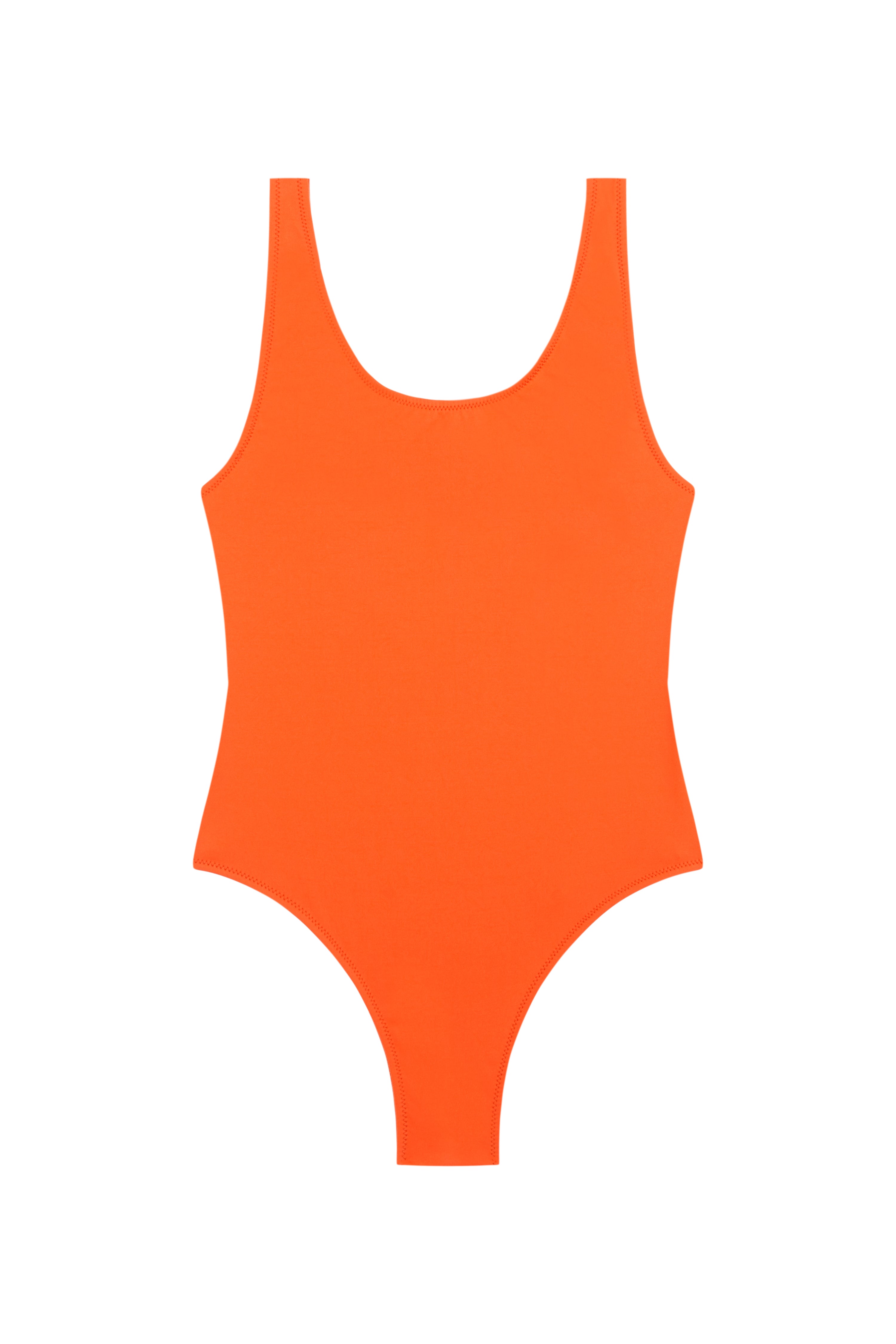 Straight back swimsuit