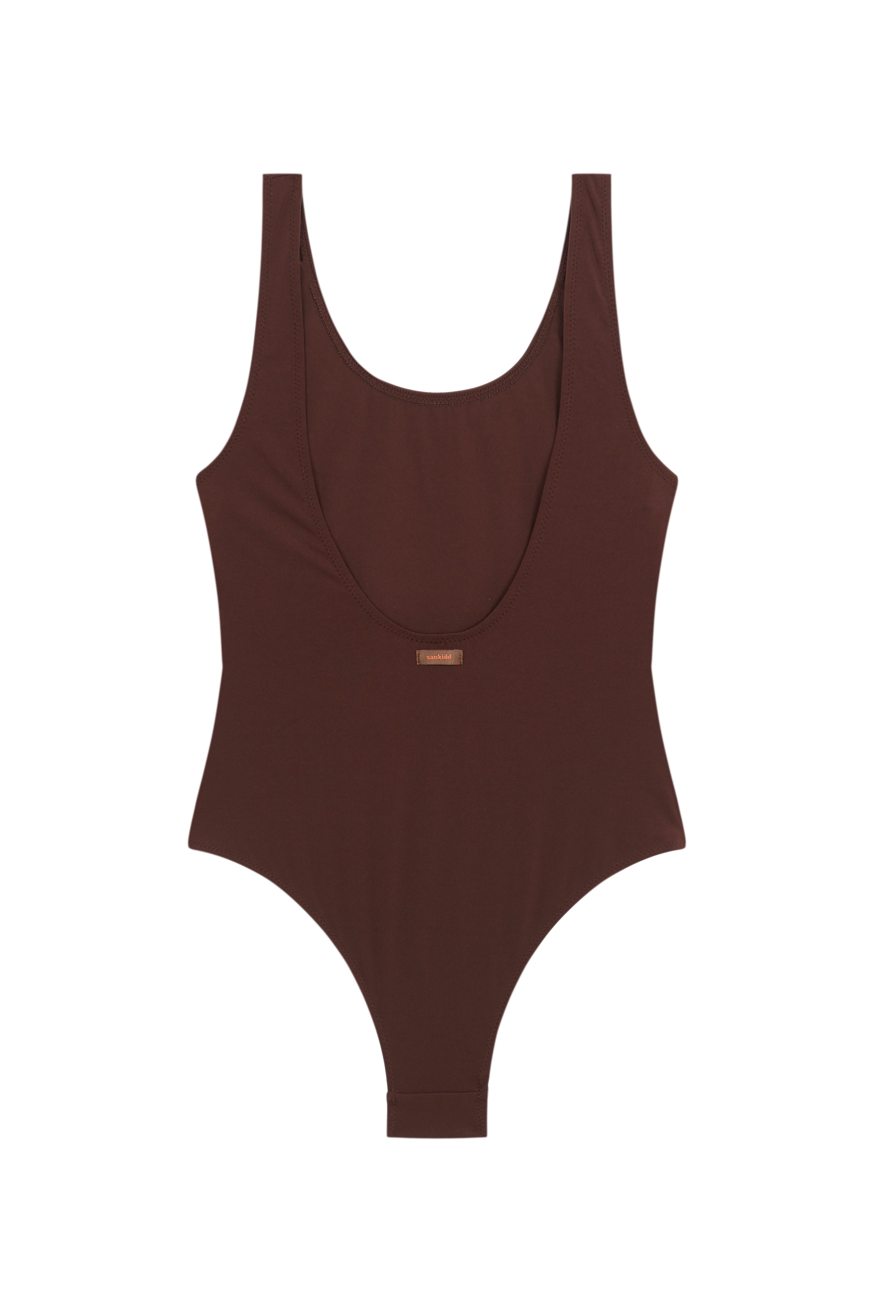 Straight back swimsuit