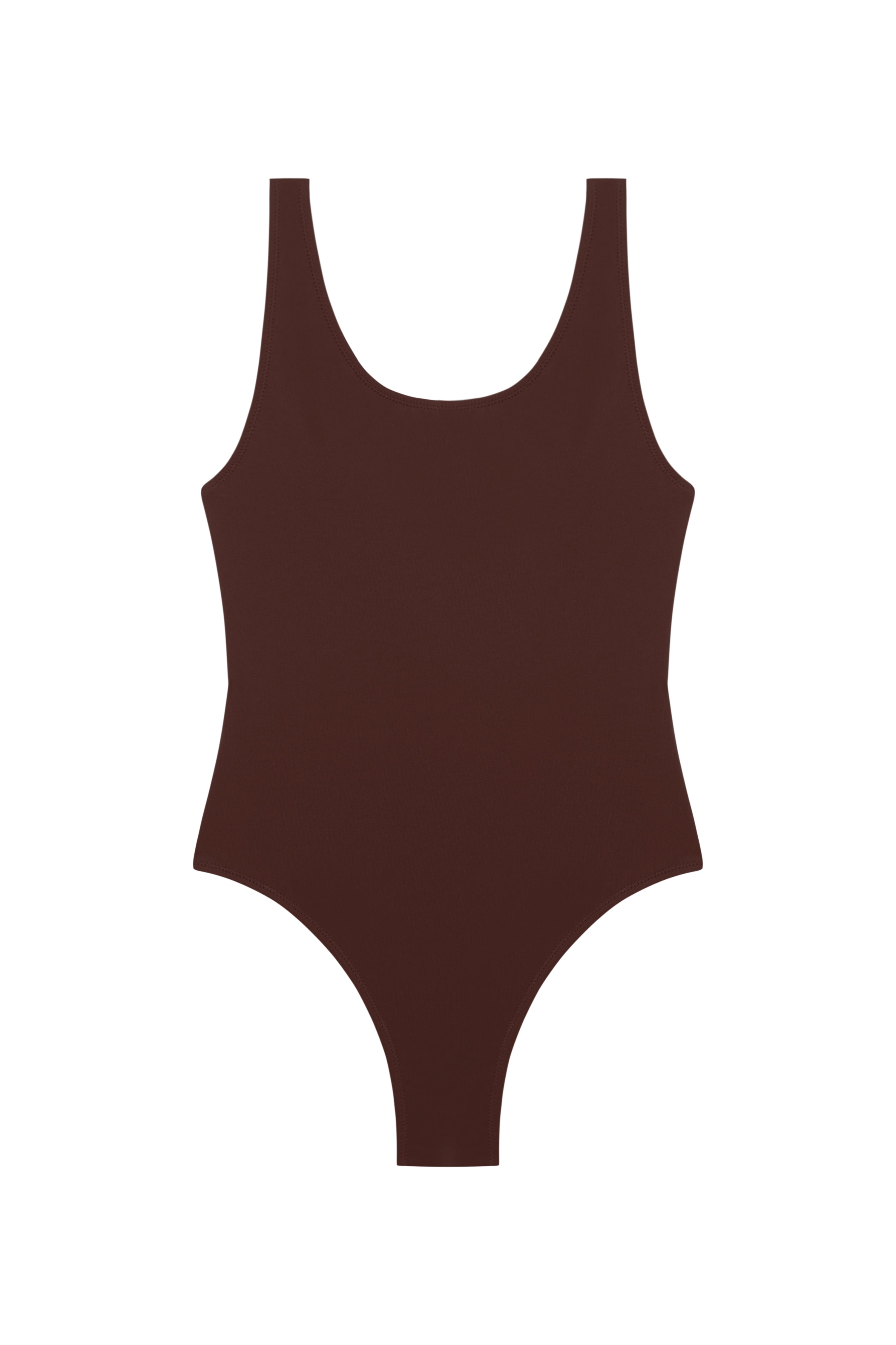 Straight back swimsuit