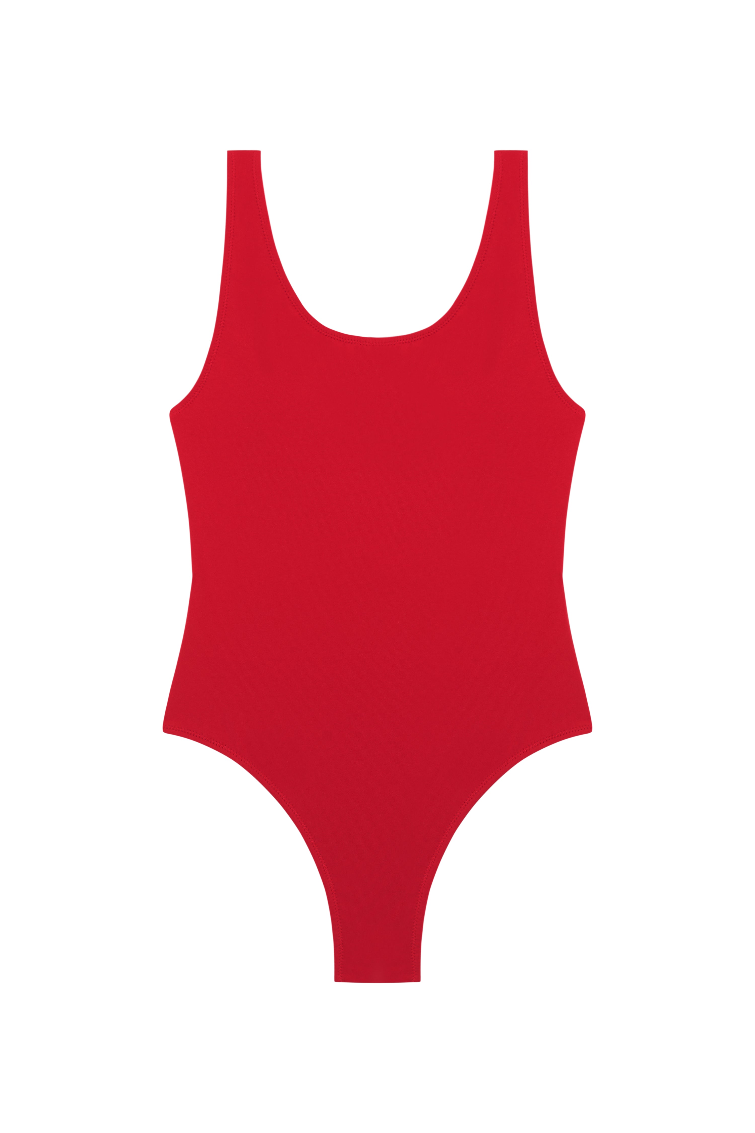 Straight back swimsuit