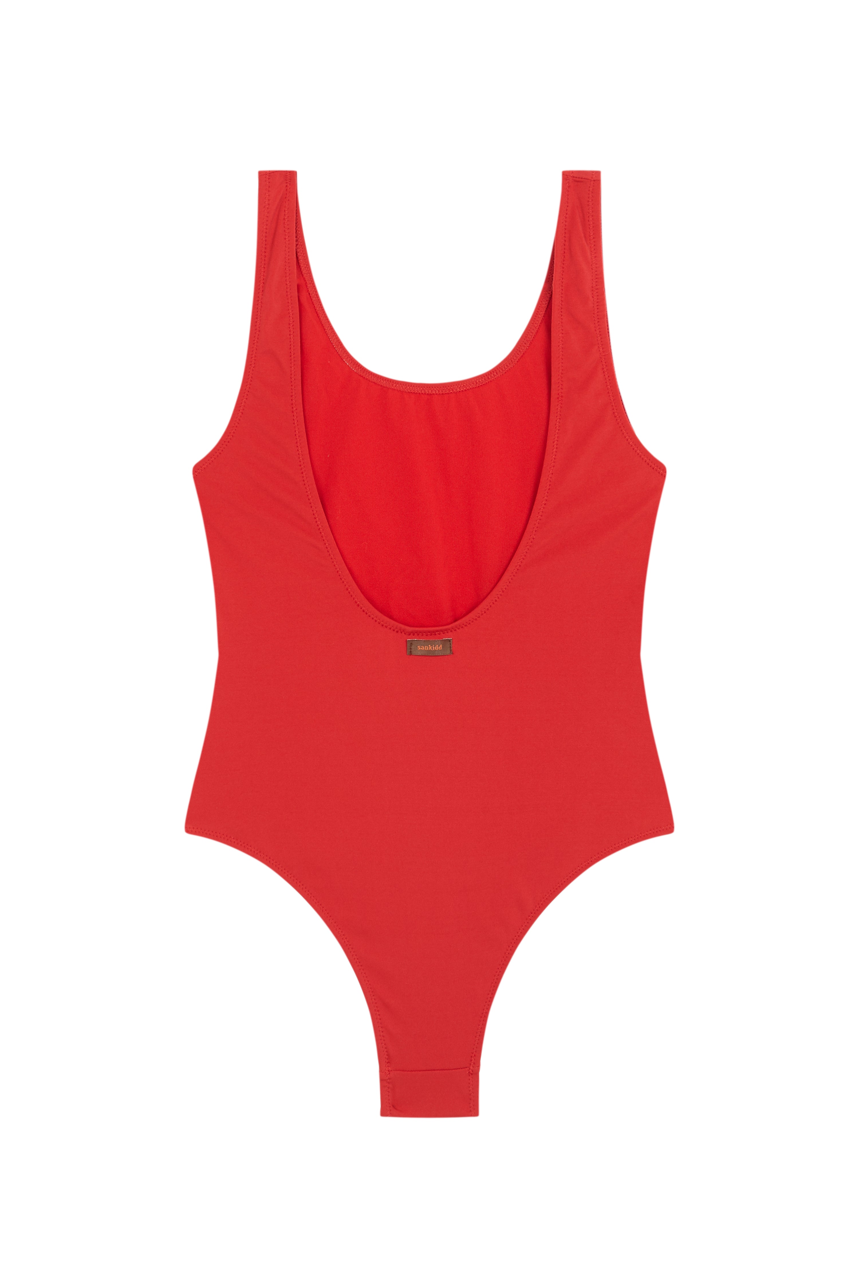 Straight back swimsuit