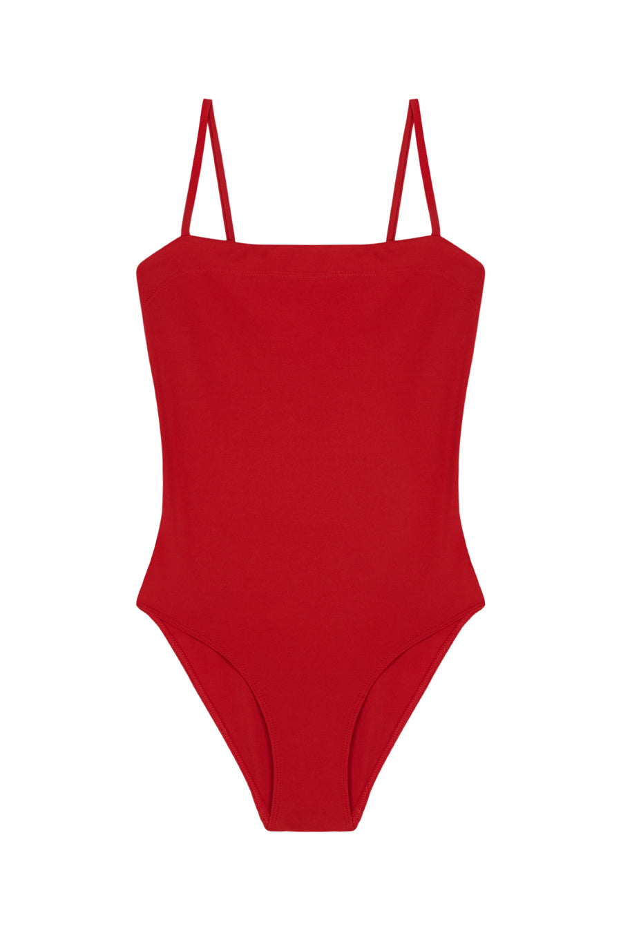 Straight-back swimsuit