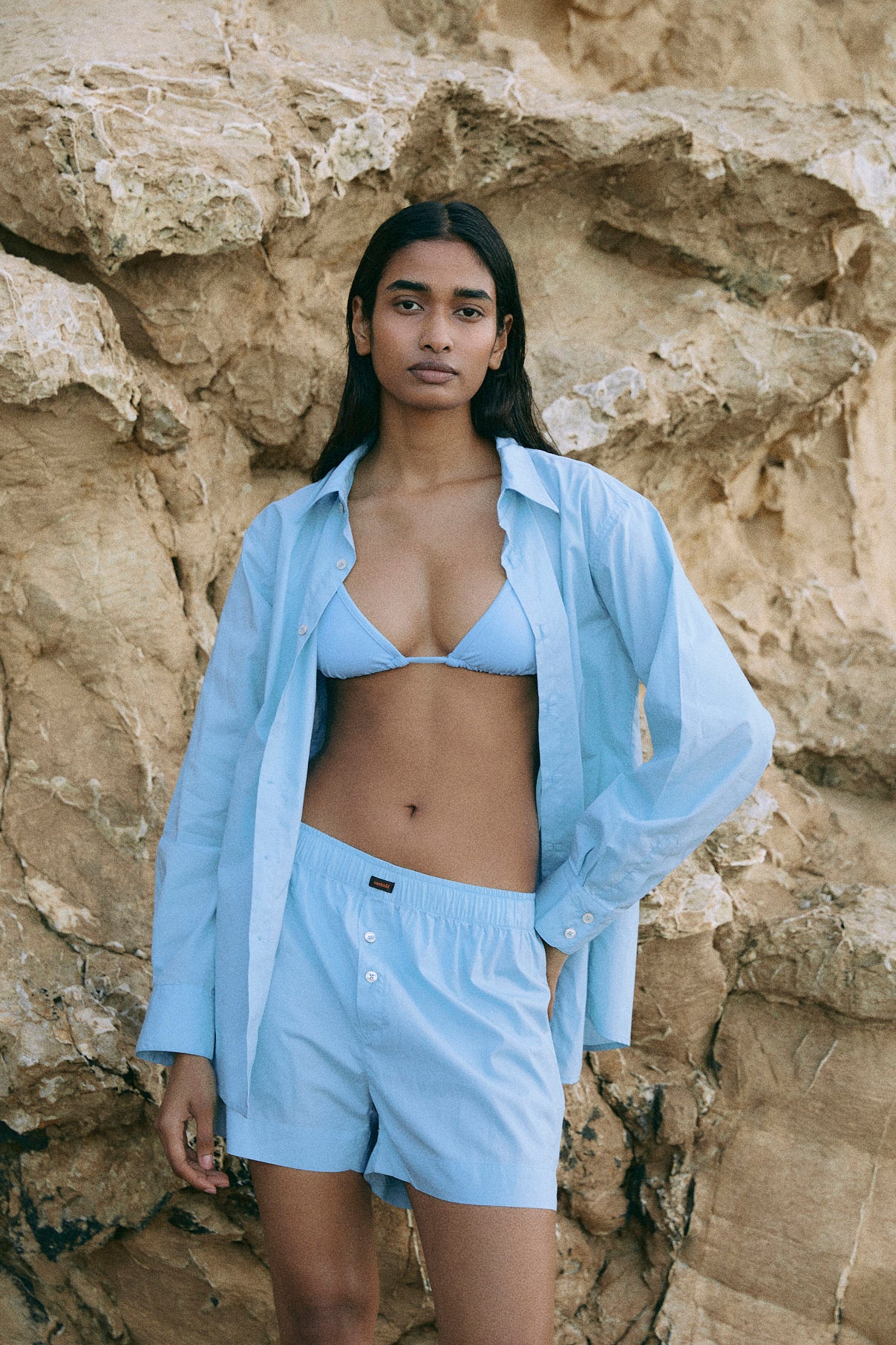 Camisa oversize popelín