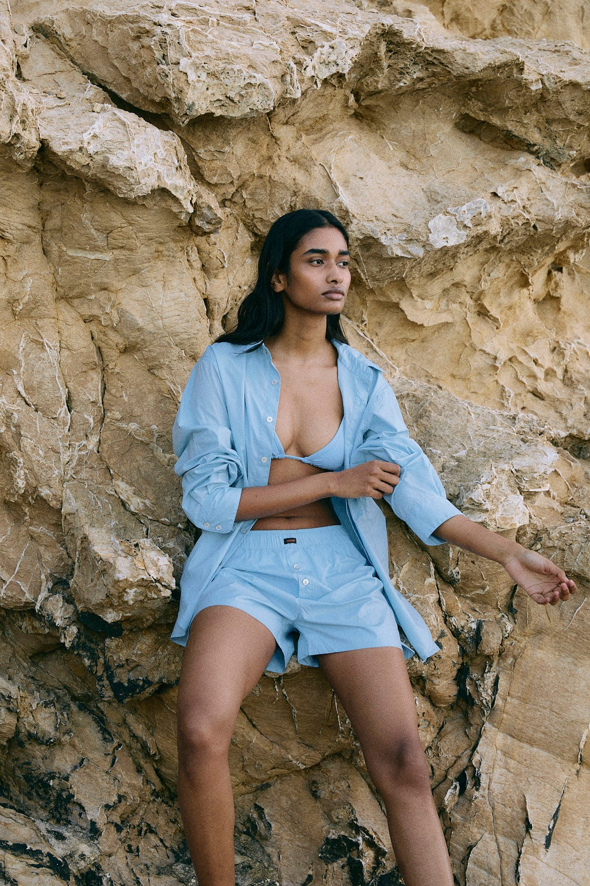Camisa oversize popelín